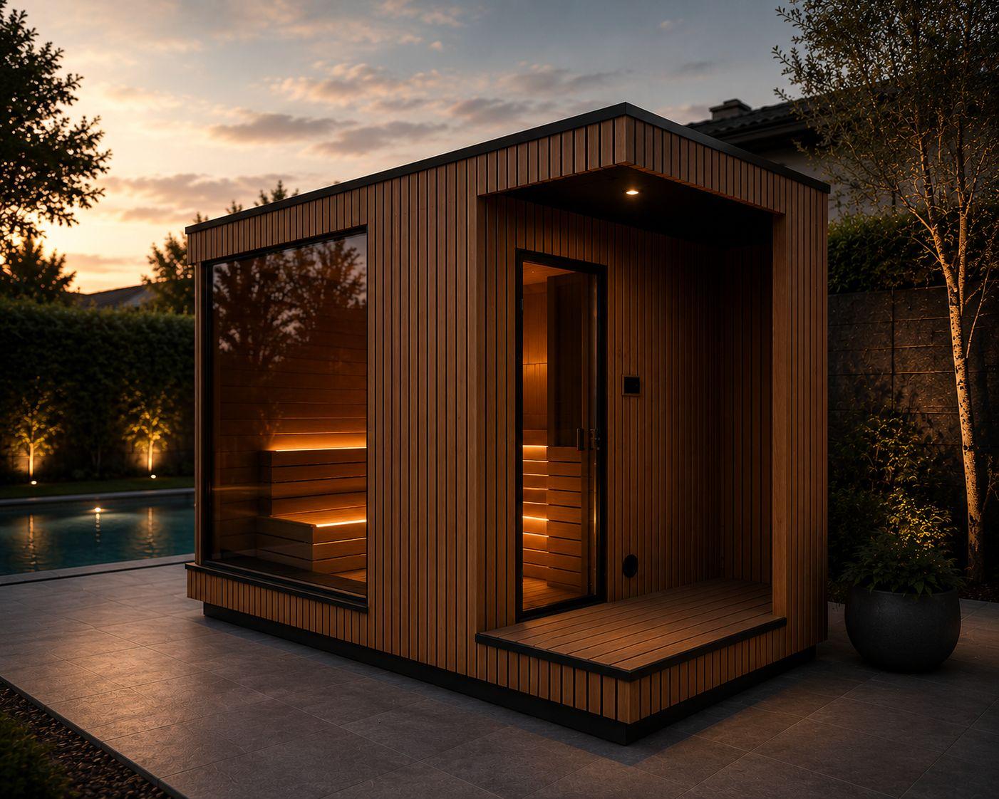 Sauna exterior