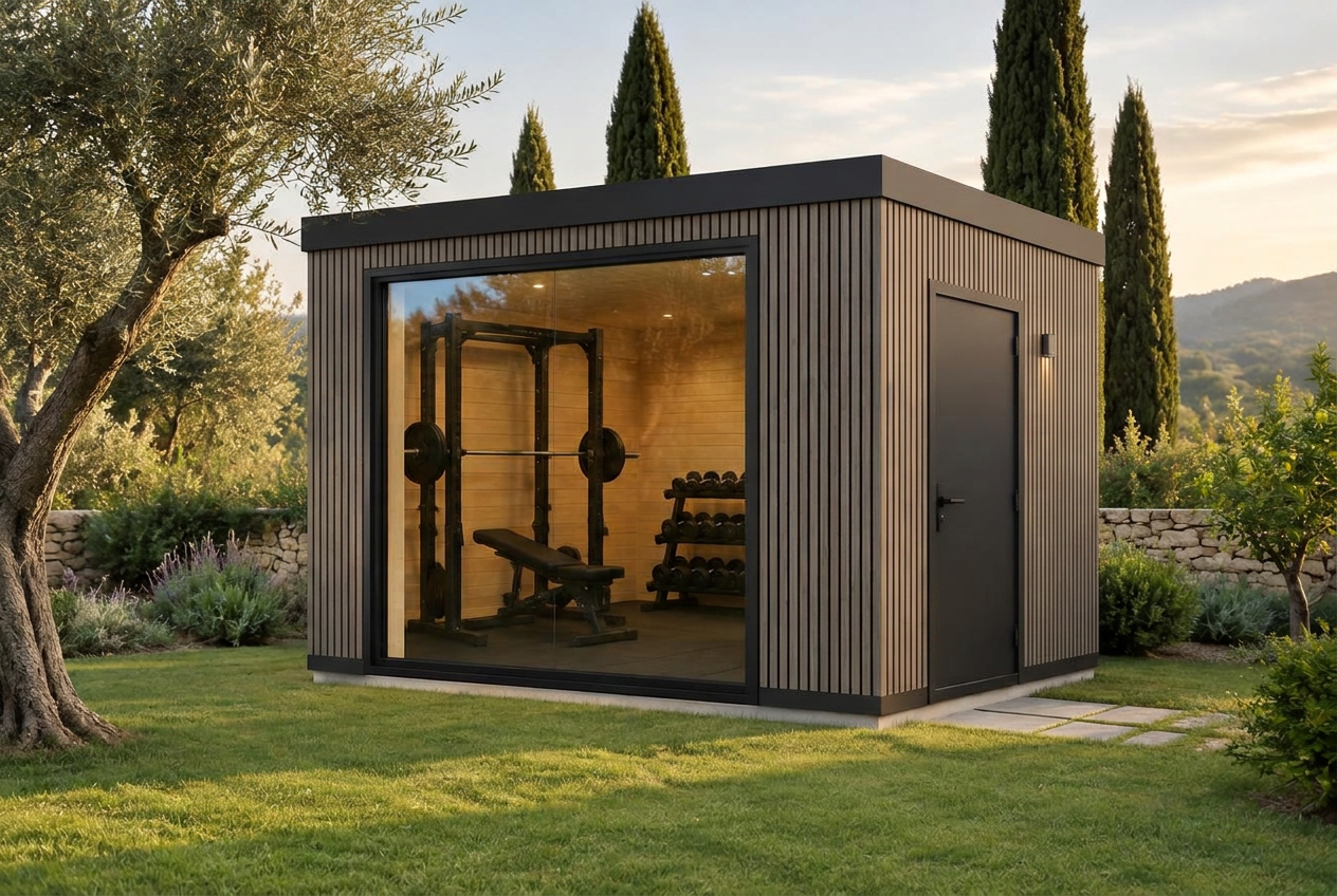Módulo de gimnasio exterior